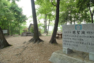 明智長山城跡