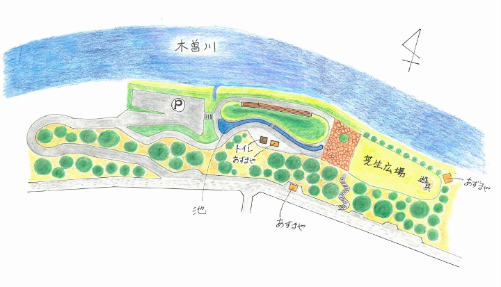 川合公園イラスト図