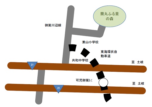 交通の案内図