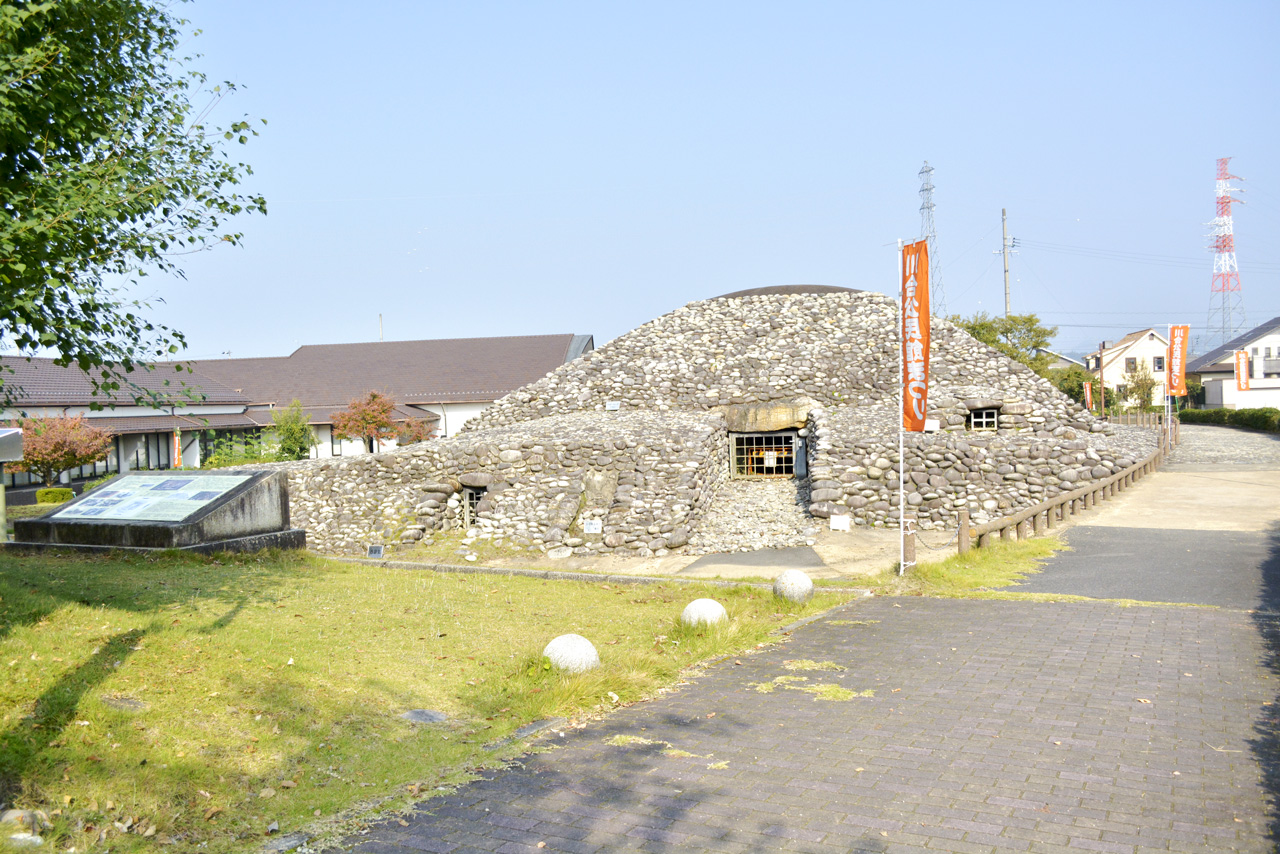 次郎兵衛塚1号墳の外観写真