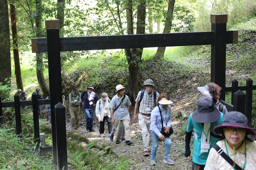 ウォーキング・KANI　明智城址