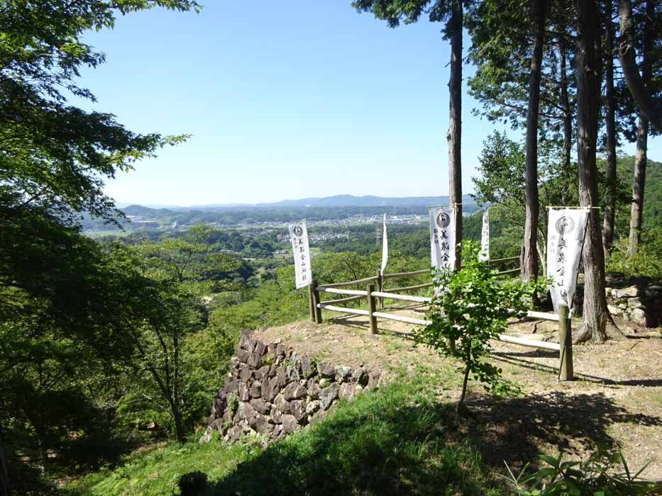 美濃金山城跡