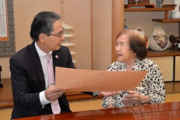 100歳おめでとうございます