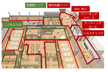カニミライブ鳥瞰図