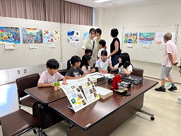 くふう展の様子(絵画)2