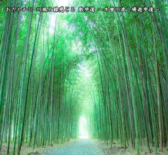 木曽川渡し場遊歩道