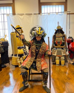 甲冑着付け体験