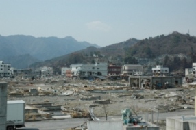 町の被災状況１