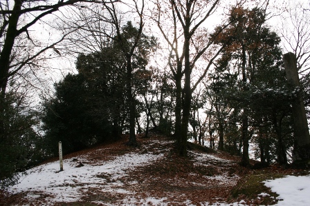 身隠山白山古墳の画像