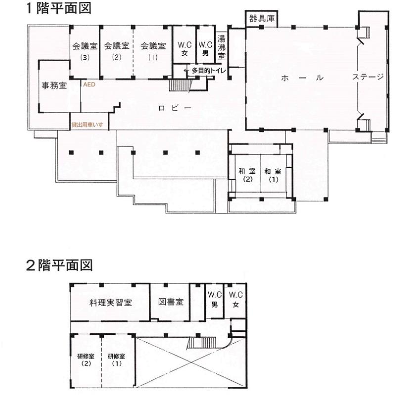 フロア図の画像