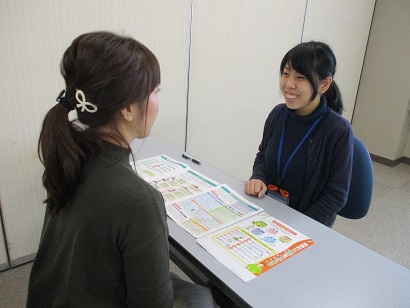 健康相談の様子
