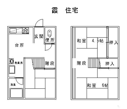 間取りの画像