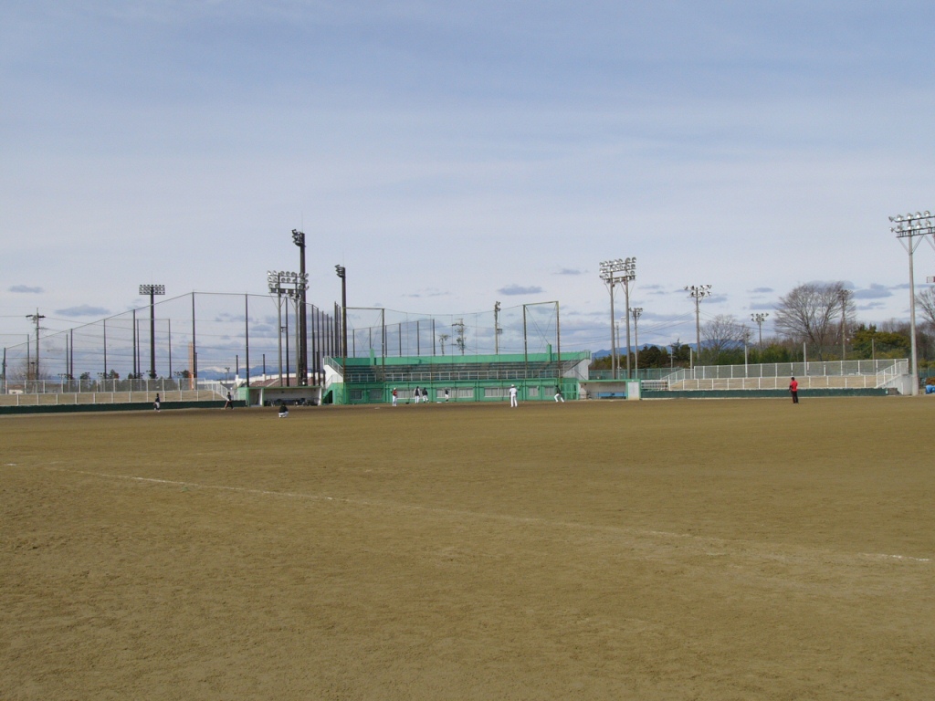 運動公園グラウンドの写真